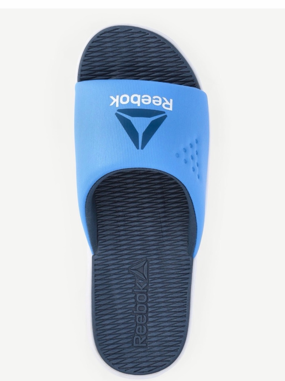 💜 Reebok Men's Cushioned Comfort Slip-On Slides Size:10